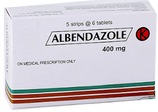 Albendazol-es