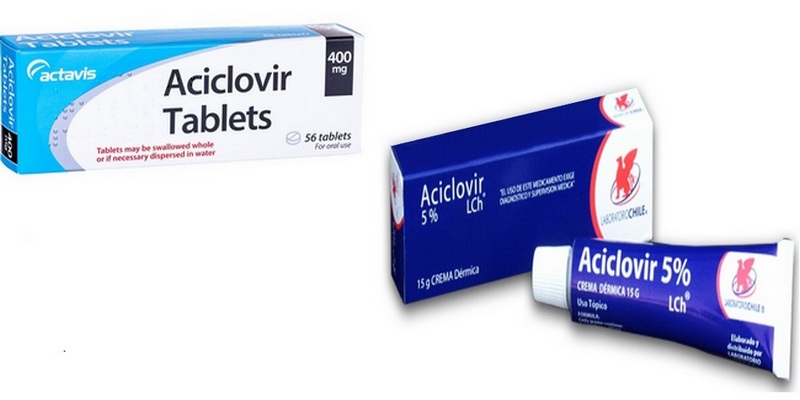 Aciclovir-píldoras-crema